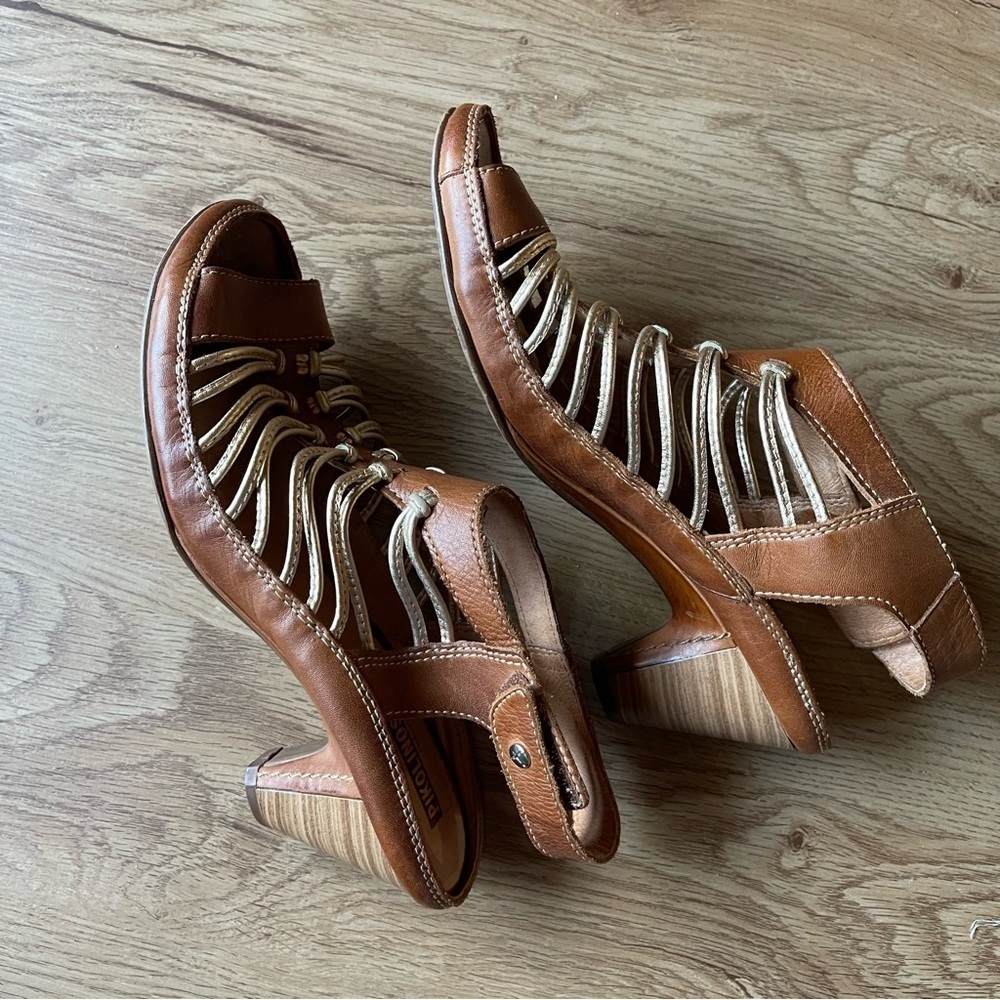 Pikolinos Women's Java Sandal - Brown Size 38 - Picture 2 of 11
